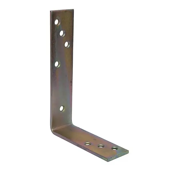 Különleges ajánlat Szegletvas erős 100 x 70 x 30 / 3 mm sárga horgany