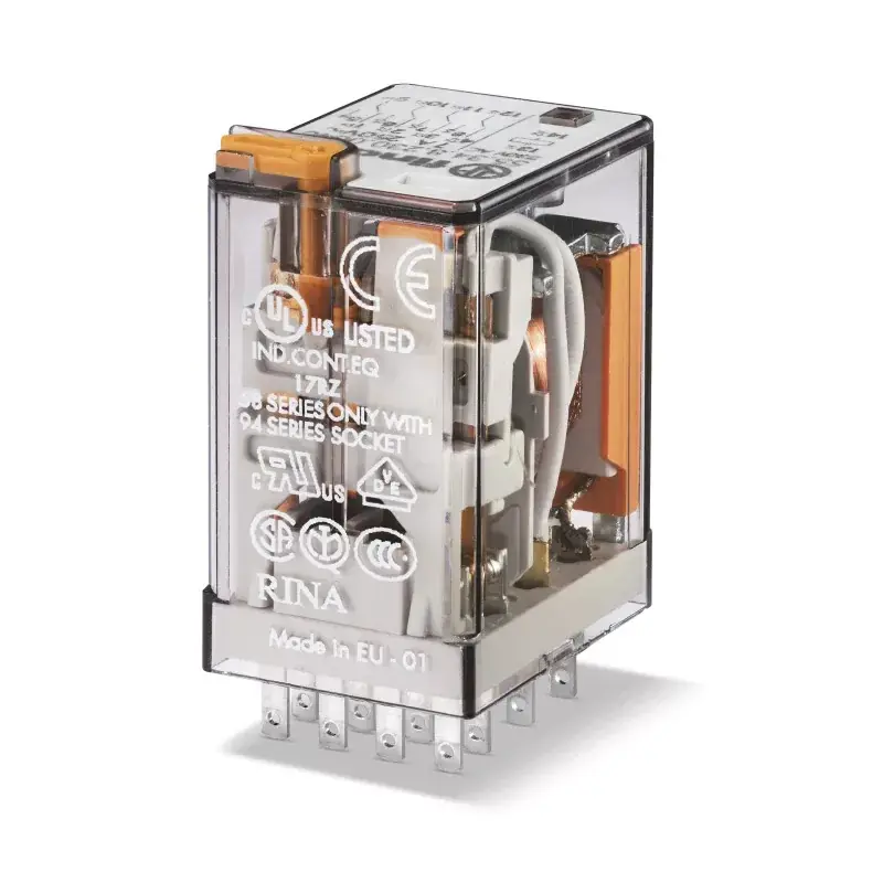 RELÉ FINDER 24V/AC 7/15A 14P 4CO Utolsó esély