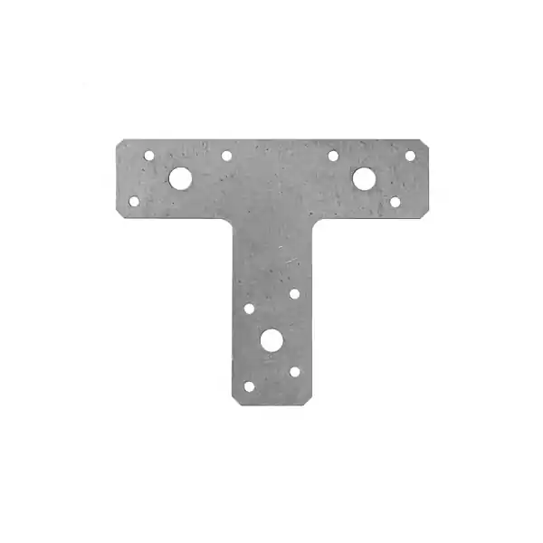 Azonnali szállítás Összekötő lemez "T" 150 x 127 x 38 / 2 mm horganyzott