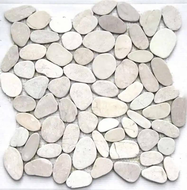 Akciós ár Piedra Batu Blanca 30x30 kavicsmozaik