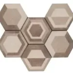 Azonnali szállítás Ragno Rewind Decoro Geometrico Corda 21x18,2 hatszögletű járólap dekor