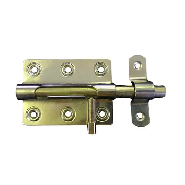 Bajonett tolózár 80 x 58 mm erős sárga horgany Rendeld meg most