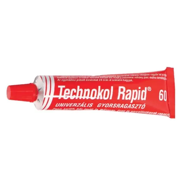 Ragasztó TECHNOKOL Rapid piros 60 g Legnépszerűbb