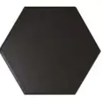 Equipe Hexagon Black Matt 12,4x10,7 Végkiárusítás