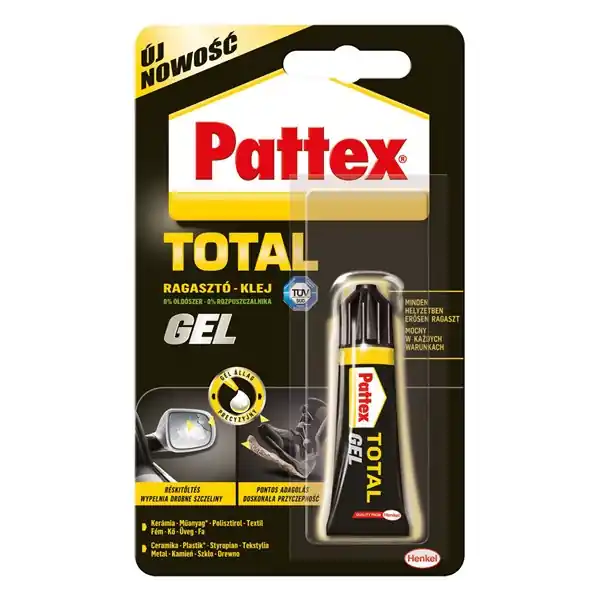Univerzális ragasztó Pattex Total 8 g Legnépszerűbb