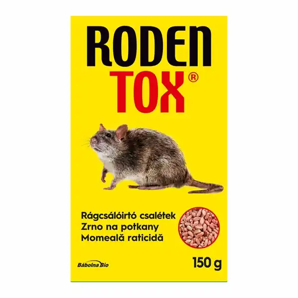 Végkiárusítás Rágcsálóirtó csalétek 3 x 50 g RODENTOX