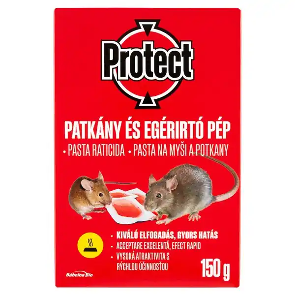 Rágcsálóirtó pép 150 g PROTECT Különleges ajánlat