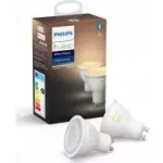 Kihagyhatatlan ajánlat PHILIPS HUEWA 4.3W GU10 2P EUR@