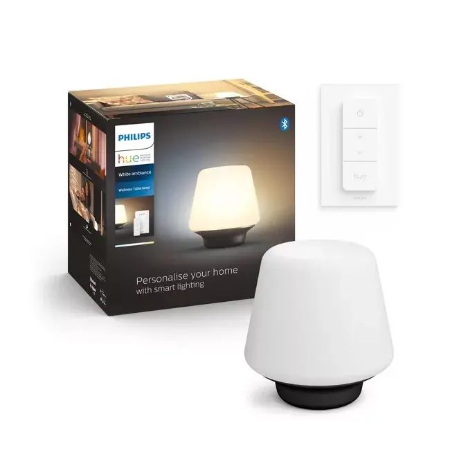 Végkiárusítás WELLNESS HUE TABLE LAMP BLACK@