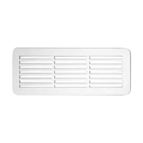 Azonnal elérhető Szellőzőrács 150x60mm műanyag fehér (2 db)