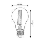 Azonnali szállítás OKOS WIFI LED FILAMENT,E27,6W @