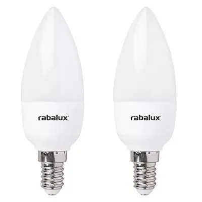 Biztonságos fizetés LED E14 5W gyer.415lm 4000K 2db/cs.@