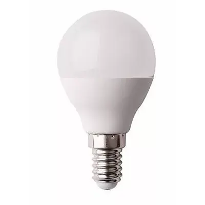 LED E14 6W kisgömb 6500K 490lm@ Olcsó