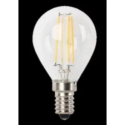 Akciós ár LED E14 4W gömb filament 450lm@