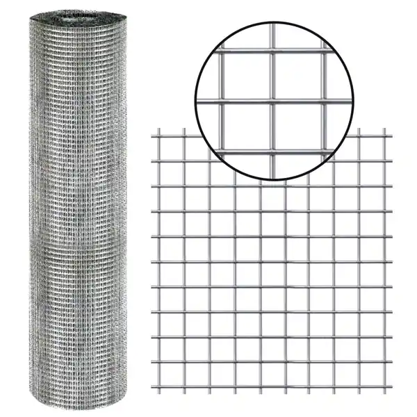 Drótháló 10 x 1 m ponthegesztett 16 x 16 mm d=1 mm tűzihorganyzott (10 fm) Kedvezményes ár