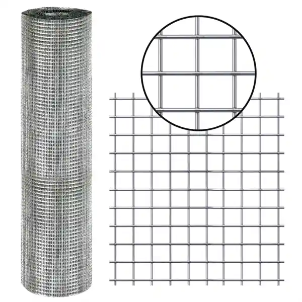 Drótháló 10 x 1 m ponthegesztett 10 x 10 mm d=1 mm horganyzott (10 fm) Népszerű