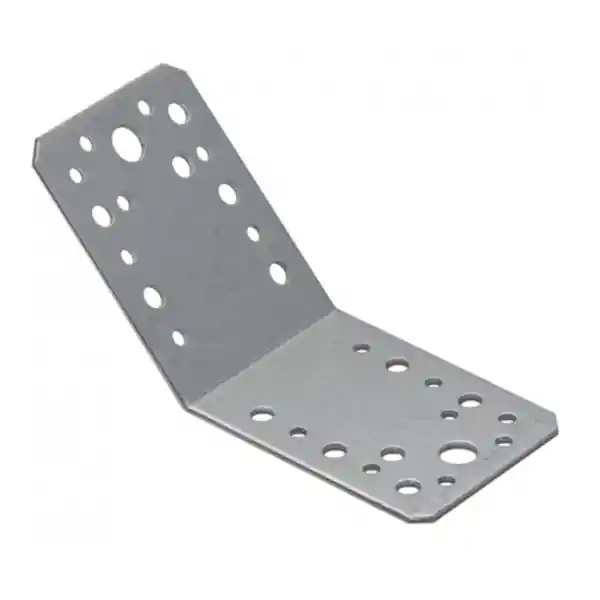 Akció Összekötő lemez 135° 90 x 90 x 65 / 2,5 mm horganyzott