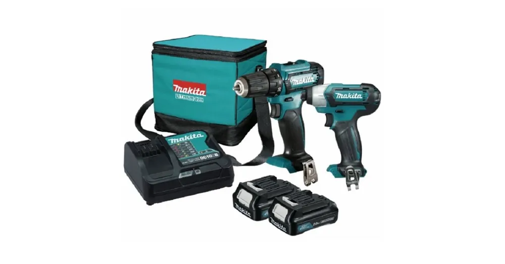 MAKITA CLX228SA AKKUMULÁTOROS GÉPSZETT HP333D+TD110D+DC10SB+BL1021Bx2 Alacsony ár