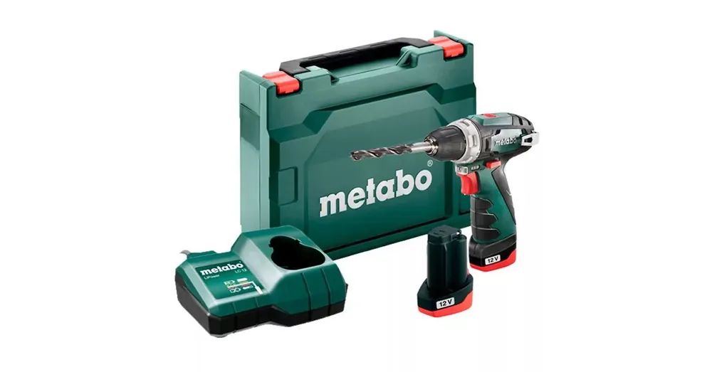 METABO 600984500 AKKUS FÚRÓ-CSAVAROZÓ 12V POWERMAXX BS BASIC+2DB 2AhAKKU Újdonság