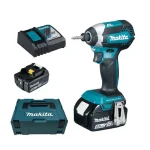 MAKITA DTD153RTJ AKKUS ÜTVECSAVAROZÓ 18V 2*5,0Ah AKKU - 170Nm - 1/4C Exkluzív ajánlat