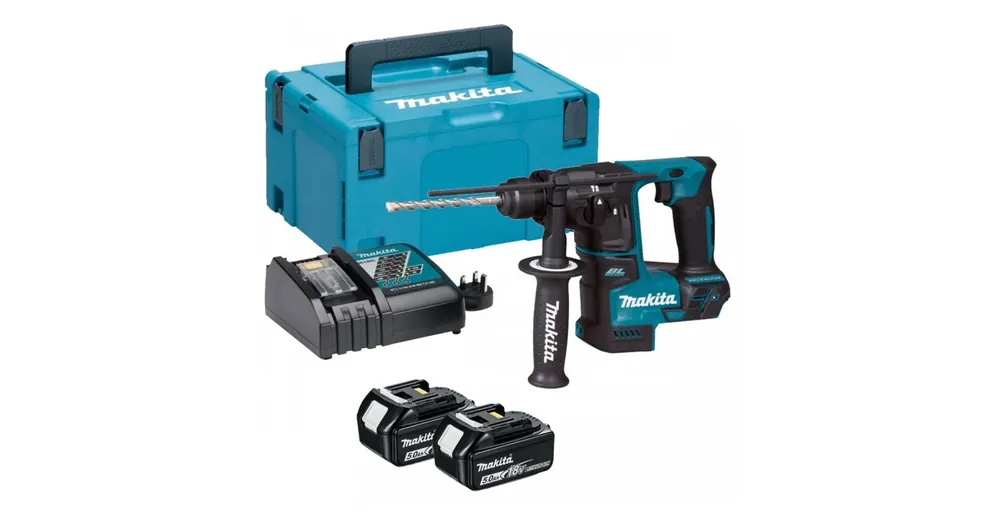 MAKITA DHR171RTJ AKKUS FÚRÓKALAPÁCS 18V 2DB 5Ah AKKUVAL SDS-PLUS Akciós ár
