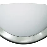 UFO FALILAMPA D30CM SZATIN KRÓM, S@ Expressz szállítás