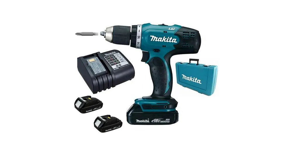 MAKITA DDF453RFE AKKUS FÚRÓ-CSAVAROZÓ 18V 2DB 3Ah AKKU 16FOK. 42/27Nm Vedd meg online