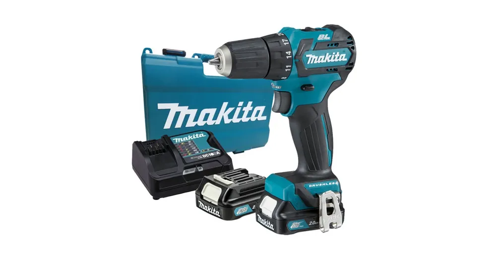 MAKITA DF332DSAE AKKUS FÚRÓ-CSAVAROZÓ 10,8V 2DB 2,0Ah AKKUVAL 35/21Nm Csak ma