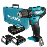 Olcsó MAKITA DF333DSME AKKUS FÚRÓ-CSAVAROZÓ 12V 2DB 4Ah AKKUVAL KOFFERREL