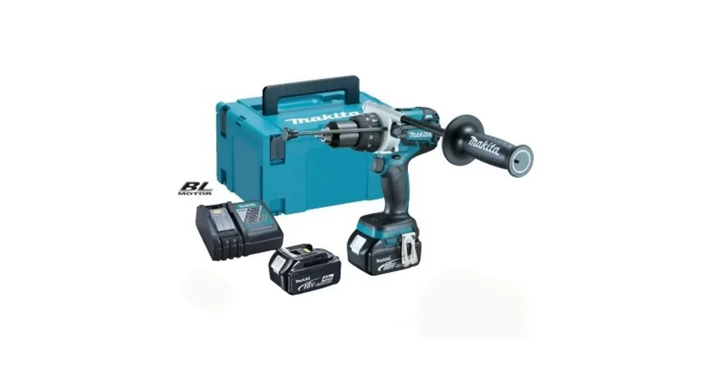Kihagyhatatlan ajánlat MAKITA DHP481RTJ AKKUS ÜTVEFÚRÓ-CSAVAROZÓ 18V 2DB 5Ah AKKUVAL 15/60Nm