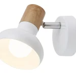HOLLY spot E14 1X 40W,fehér/bükk Gyors szállítás