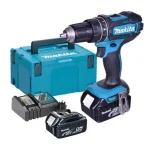 MAKITA DHP482RTJ AKKUS ÜTVEFÚRÓ-CSAVAROZÓ 18V 2DB 5Ah Li-ion AKKU 62/36Nm Legnépszerűbb