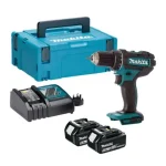 Akciós ár MAKITA DDF482RTJ AKKUS FÚRÓ-CSAVAROZÓ 18V 2DB 5Ah AKKUVAL 62/36Nm