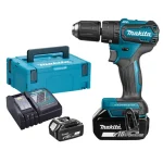 MAKITA DHP483RTJ AKKUS ÜTVEFÚRÓ-CSAVAROZÓ 18V 2DB 5Ah Li-ion AKKUVAL 40/23Nm Biztonságos fizetés