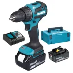 MAKITA DDF490RFJ AKKUS FÚRÓ-CSAVAROZÓ 18V 2DB 3Ah AKKUVAL KOFFERBEN Biztonságos fizetés