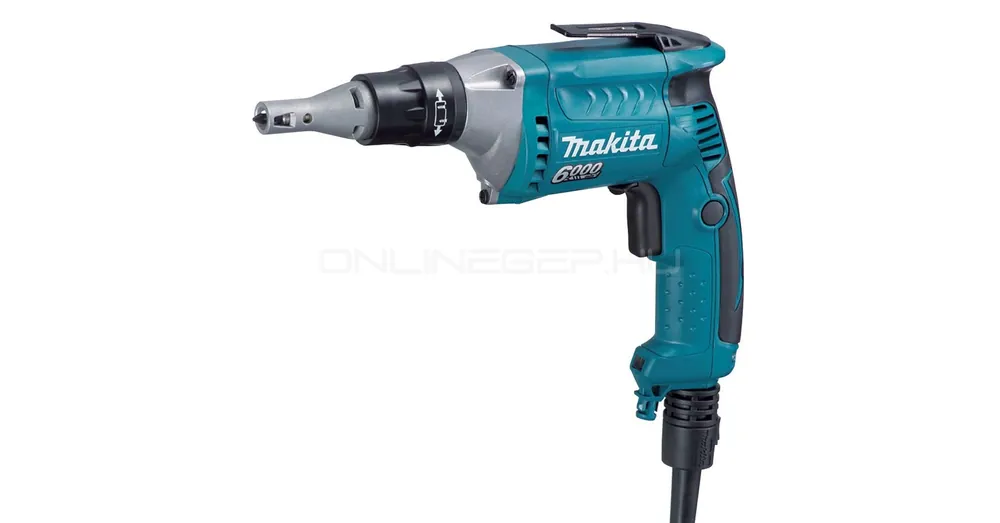MAKITA FS6300R CSAVARBEHAJTÓ 570W ELEKTROMOS FORD 0-6000/p BEFOGÁS 1/4col Vedd meg most