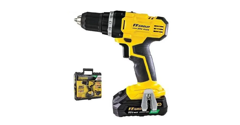 Akció FÚRÓGÉP 20V CDD/35 20V PLUS, 1DBAKKU 2.0Ah F.F.GROUP 41314