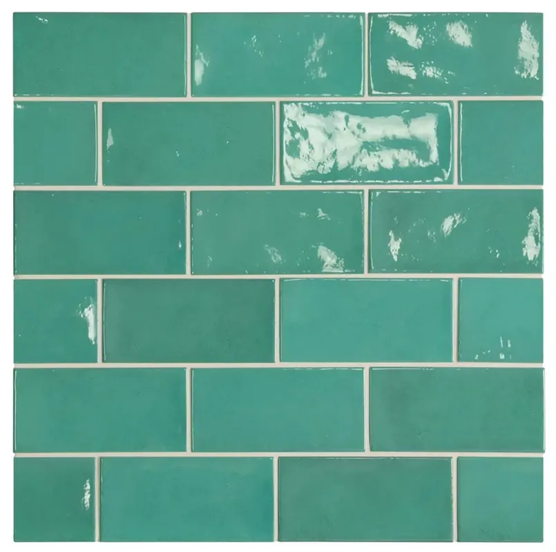 Biztonságos vásárlás Equipe Village Teal 6,5x13,2 rusztikus falicsempe