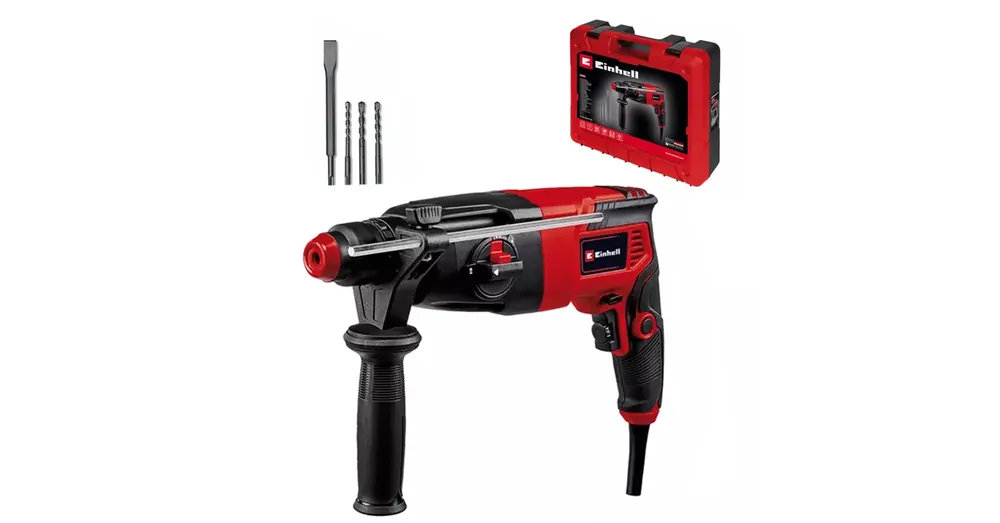 FÚRÓKALAPÁCS 620W+KOFFER TC-RH 620 4F KIT SDS+ ÜT 2.2 J EINHELL 4257992 Akciós ár