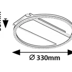 Kedvezményes ár Kerstin,belt.menny. LED24W, D33cm@