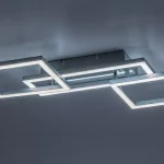 Ellinor menny. LED40W 55x45cm króm@ Szezonális akció