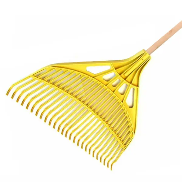 Azonnali szállítás Lombseprű nyéllel műanyag 28 fogú (66cm)