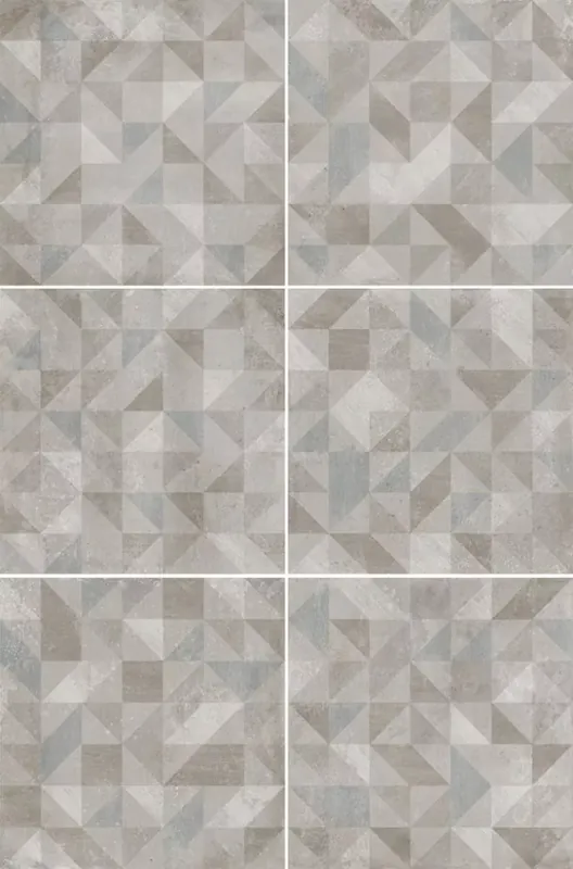 Akció Equipe Urban Forest Silver 20x20 mintás járólap, falicsempe