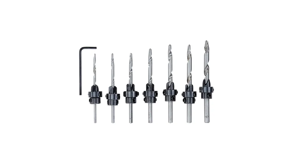 Különleges ajánlat ELŐFÚRÓSZÁR KÉSZLET 3.0-6.0MM MÉLYSÉGÜTKÖZŐVEL 8DB-OS KWB 49513190
