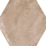 Bestseller Equipe Urban Nut 29,2x24,2 hexagon járólap, falicsempe