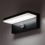 Zaragoza kült.fali LED9W L21cm fek Biztonságos fizetés