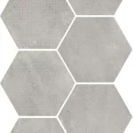Equipe Urban Melange Silver 29,2x24,2 hexagon dekor járólap, falicsempe. Legnépszerűbb