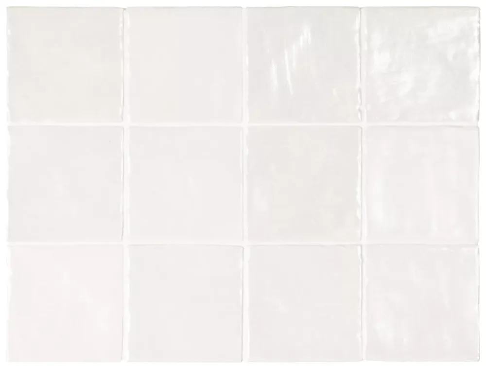 Végkiárusítás Equipe Mallorca White 10x10 rusztikus falicsempe