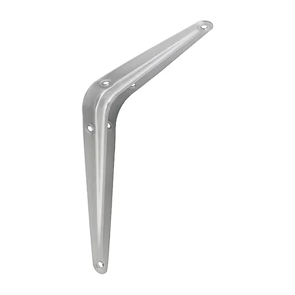 Polctartó konzol fém 200x250mm ezüst Biztonságos fizetés