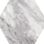 Azonnali szállítás Equipe Bardiglio Dark 17,5x20 hexagon járólap, falicsempe